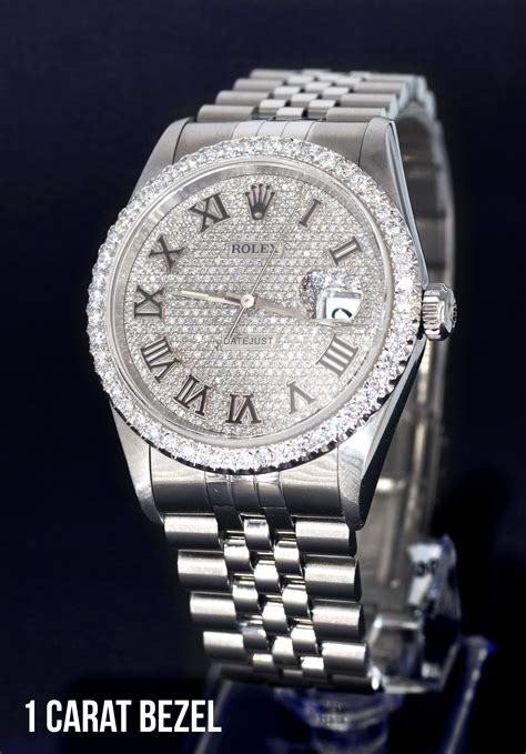 reloj rolex diamantado precio|engastados Rolex.